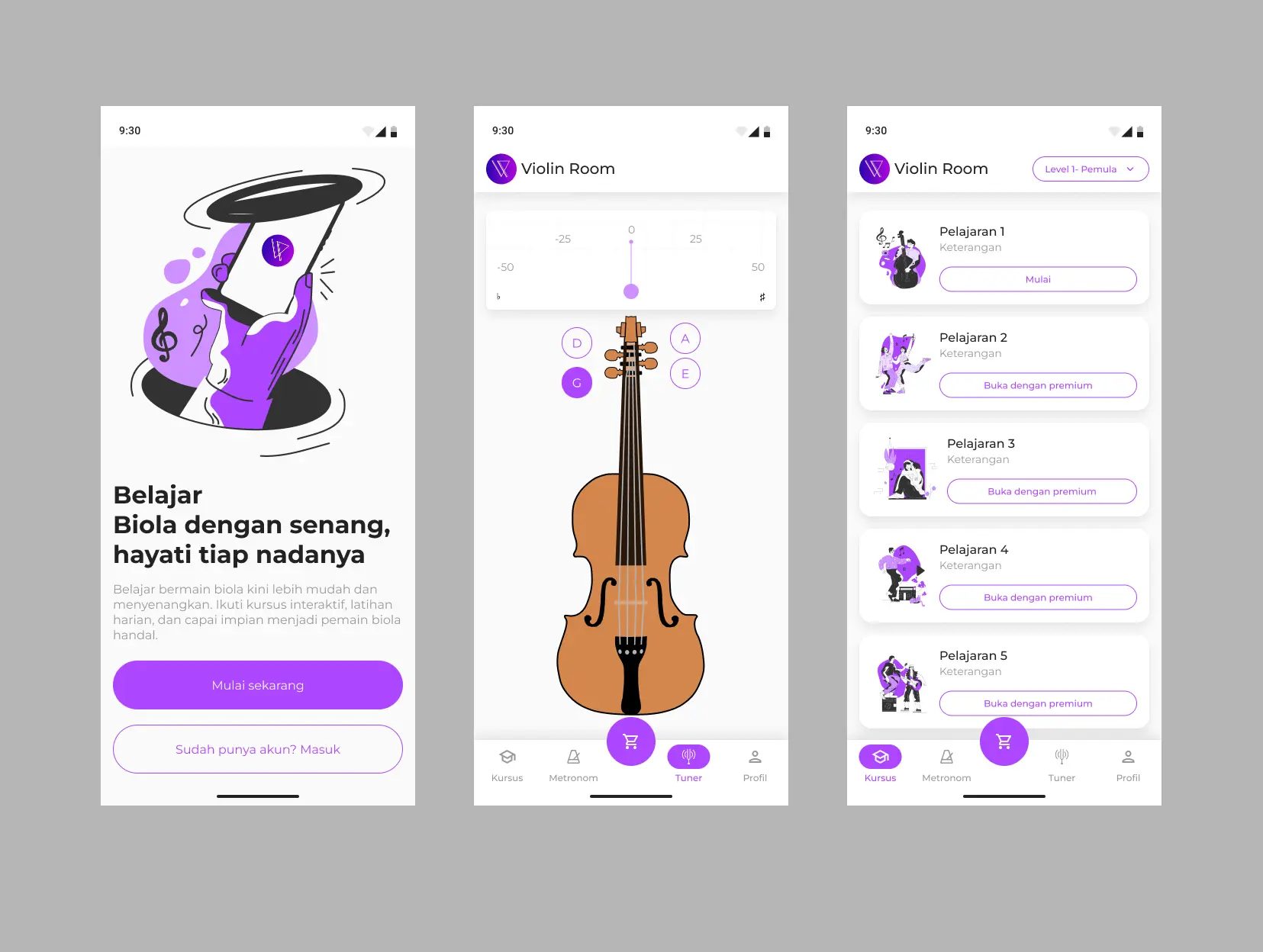 violin